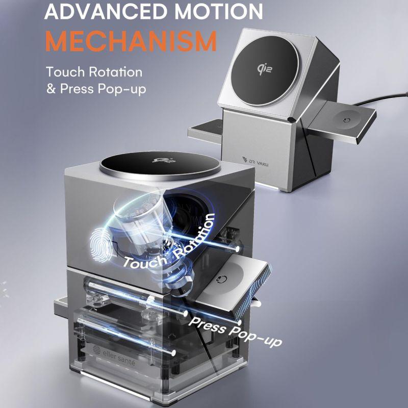 3-in-1 magnetic wireless charging station,