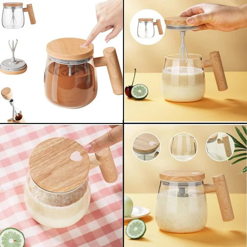 Electric Self-Stirring Coffee Mug