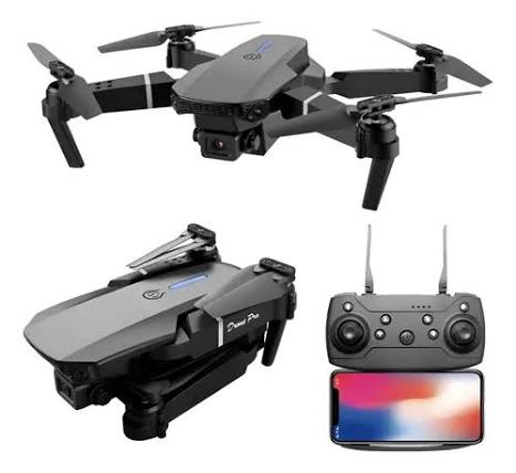 E88 Pro Drone E88 Max Dual Camera Dron Comercial Avec Telecommande De Visionnage Kids Plane Drone With 12Mp Camera SKU: ELE-1150-361C