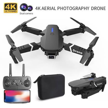 E88 Pro Drone E88 Max Dual Camera Dron Comercial Avec Telecommande De Visionnage Kids Plane Drone With 12Mp Camera SKU: ELE-1150-361C